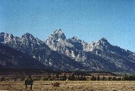 Nejvy hora - Grand Teton 4194 m